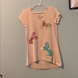 Kids/ teens unicorn shirt